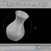 3D Printer CorelCad лампа Алладина уроки моделирования