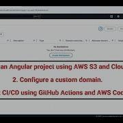 Host Angular Frontend On AWS S3 CloudFront With Custom Domain CI CD 2025