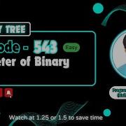 Diameter Of Binary Tree Leetcode 543 Approach Code With Explanation