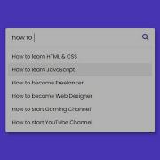The Ultimate Guide To Creating An Auto Complete Search Bar Using HTML CSS JavaScript