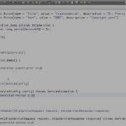 Servlet Initialization Variables