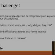 Collection Development The Basics And Beyond