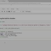 Developing NLP Applications Using NLTK In Python Using The Built In Chunker Packtpub Com