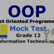 Object Oriented Programming OOP Mock Test Part 1