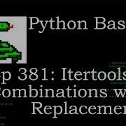 Python Basics Itertools Combinations With Replacement Method