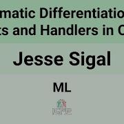 ML24 Automatic Differentiation Via Effects And Handlers In OCaml