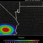 2003 San Diego Wildfire Simulation