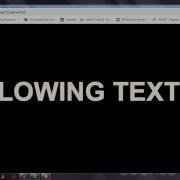 Glowing Text Effect With Pure CSS3 Pure Css Glowing Effect