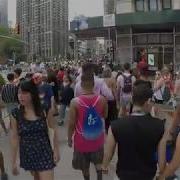Walking Through NYC LGBTQ Pride March 2017 Flatiron Building