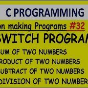 Arithmetic Operations Using Operator As Case Value In C Switch 32 Decision Making Programs
