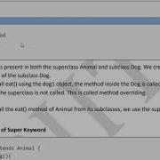 WK 11 10 Super Keyword To Call Parent Class Methods In Java