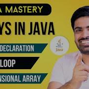 Arrays In Java Creation Declaration Of Arrays Multidimensional Arrays For Each Loop In Hindi