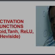 Activation Functions Sigmoid Tanh ReLU Heviside Neural Network Deep Learning Part 3