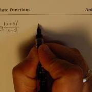 How To Find Limits For Relations With Absolute Functions MCV4U