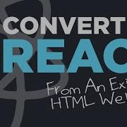 Convert ANY Website To React Full Step By Step Guide No Plugins
