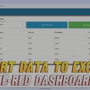 Export Data From PostgreSQL To Ms Excel In Node RED Dashboard 2 0