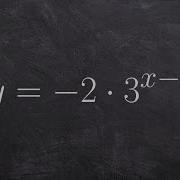 Graphing The Exponential Function With Multiple Transformations