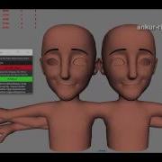 Maya Python Mirror Blendshape Tool