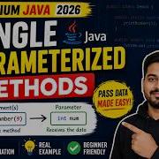 210 Методы с одним параметром в Java Selenium Java 2026