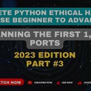 Scanning The First 1 000 Ports Python Ethic Hack 1000