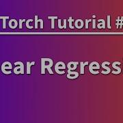 PyTorch Tutorial 07 Linear Regression
