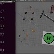 The Robot Avoiding The Barriers With BUG Algorithm