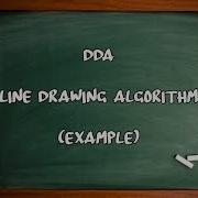 DIGITAL DIFFERENTIAL ANALYZER DDA Algorithm Computer Graphics