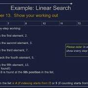 Linear Search Explained Python Code Example GCSE A Level