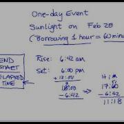 Calculating Elapsed Time Single Day And Multi Day Events