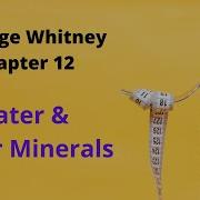Видеолекция по главе 12 Питание издательства Cengage Whitney Вода и основные минералы