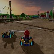Unity3D Mario Kart Game Progress 3 FIRST AI DRIVER Not Complete