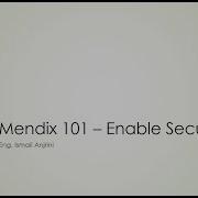 009 Mendix Platform Enable Security