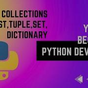 13 Python Collections List Tuple Set Dictionary Python Tutorial Series EMC Academy