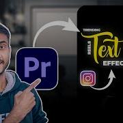 Top Trending Instagram Text Effect Adobe Premiere Pro Tutorial Episode 02
