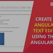 Create An Angular Rich Text Editor Using Angular CLI