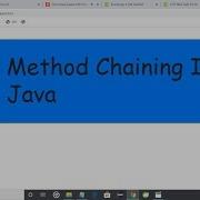 Method Chaining In Java For Shortening The Code