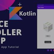 Kotlin Dice Roller App Tutorial Android Basic App With Source Code Android Development 2021