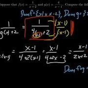 Composition Of Rational Functions