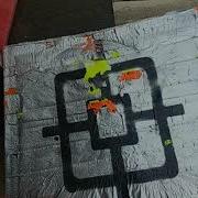 Homemade Reusable Splatter Targets