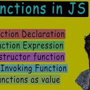 01 Functions In JS Functions Declarations Constructor Function Self Invoking Function