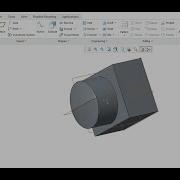 DRAFT SPLIT BY SPLIT OBJECT DRAFT FOR A CIRCULAR FACE IN CREO PARAMETRIC