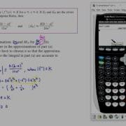 Error Bounds For Trapezoid Rule