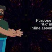 Exploring The Purpose Of X In Inline Assembly