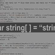 Text String Tutorial In C Code Tutorial Using Arduino Copy Move Parsing Etc