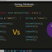 String Methods In Java ToLowerCase ToUpperCase Concat Length Trim Replace Etc
