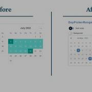 Customized React Date Library