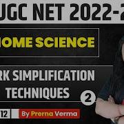 Work Simplification Techniques Part2 Home Science Paper 2 UGC NET 2023