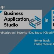 Setting Up SAP Business Application Studio BAS In SAP BTP