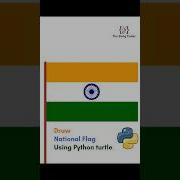 Indian National Flag Using Turtle Library Python Full Code In Description Python Coding