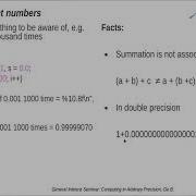 Computing In Arbitrary Precision